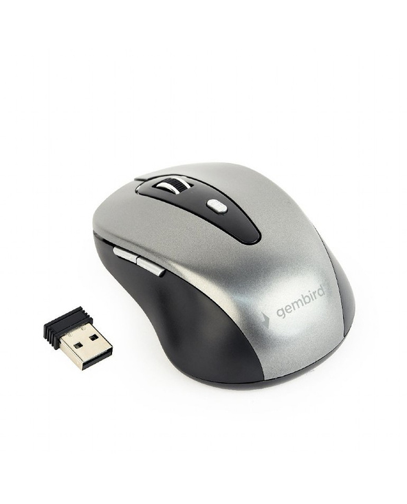 Gembird MUSW-4B-04-BG souris Bureau Droitier RF sans fil Optique 1600 DPI