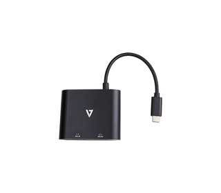 V7 V7UC-2HDMI-BLK adaptateur graphique USB 3840 x 2160 pixels Noir