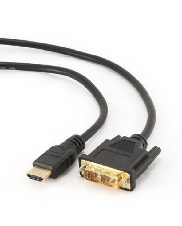 Gembird 3m, HDMI/DVI, M/M DVI-D Noir