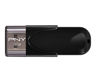 PNY Attaché 4 2.0 16GB lecteur USB flash 16 Go USB Type-A Noir