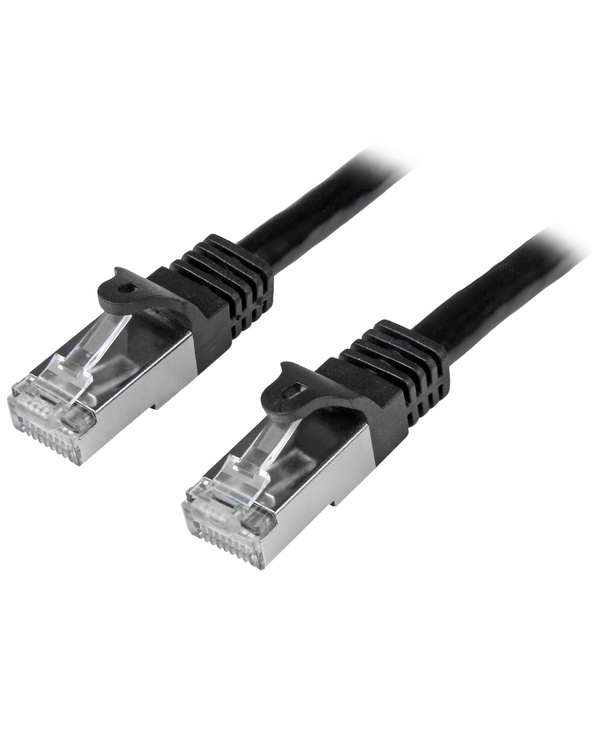 StarTech.com N6SPAT2MBK câble de réseau Noir 2 m Cat6 SF/UTP (S-FTP)