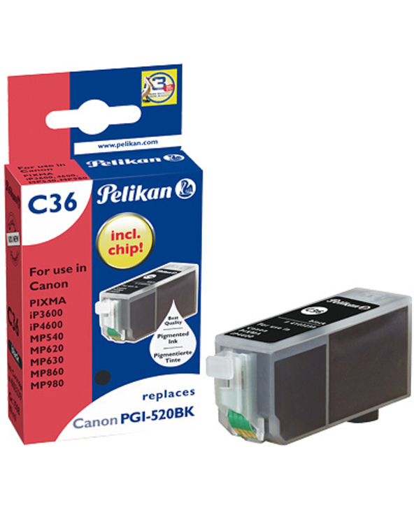 Pelikan Ink Cartridge cartouche d'encre 1 pièce(s) Noir