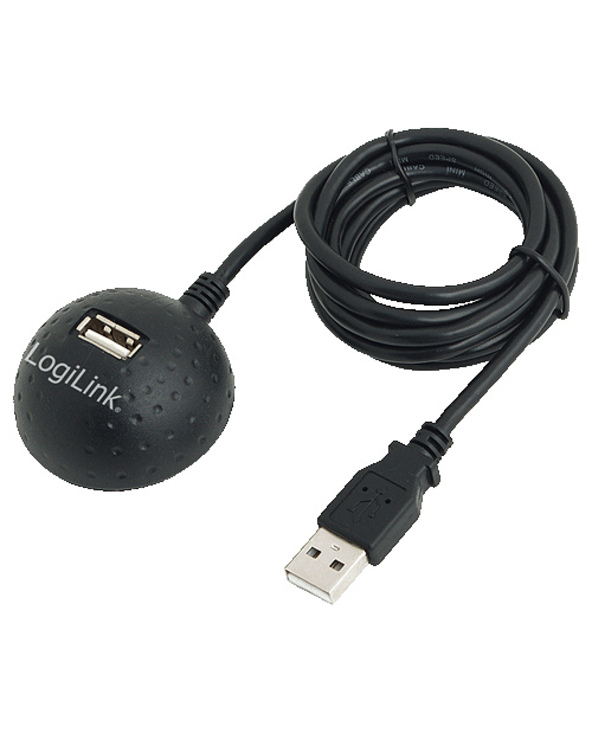 LogiLink CU0013B câble USB Noir