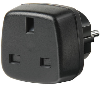 Brennenstuhl Travel Adapter GB/earthed adaptateur de puissance & onduleur Noir