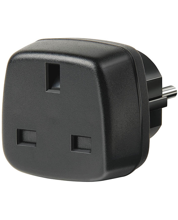 Brennenstuhl Travel Adapter GB/earthed adaptateur de puissance & onduleur Noir