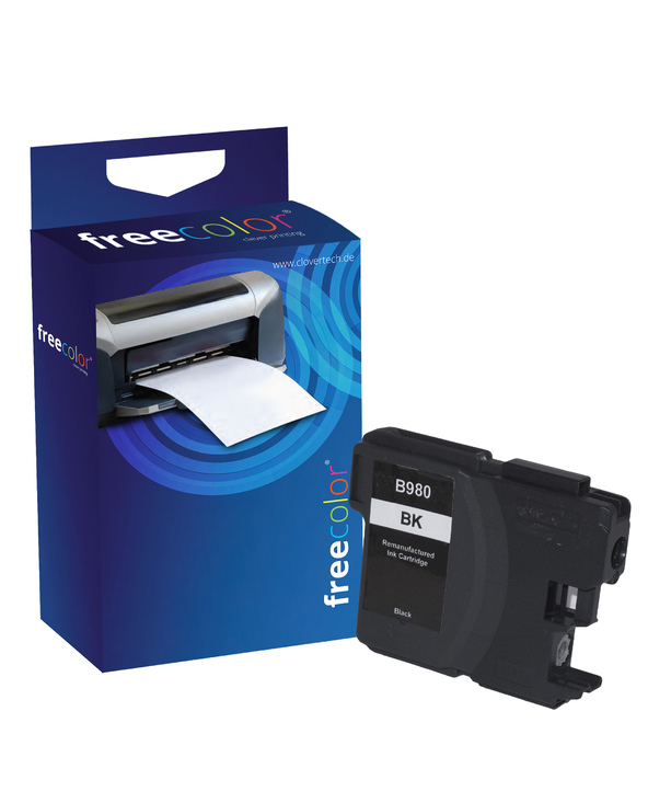 Freecolor BR980BK-INK-FRC cartouche d'encre 1 pièce(s) Noir