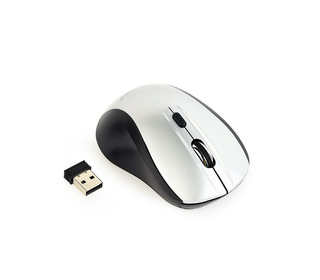 Gembird MUSW-4B-02-BS souris Bureau Ambidextre RF sans fil Optique 1600 DPI