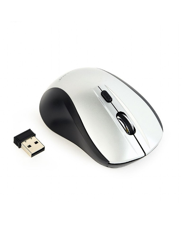 Gembird MUSW-4B-02-BS souris Bureau Ambidextre RF sans fil Optique 1600 DPI