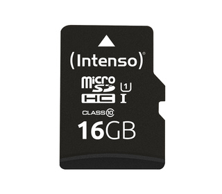 Intenso 3424470 mémoire flash 16 Go MicroSD UHS-I Classe 10