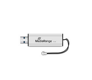 MediaRange MR915 lecteur USB flash 16 Go USB Type-A / Micro-USB 3.2 Gen 1 (3.1 Gen 1) Noir, Argent