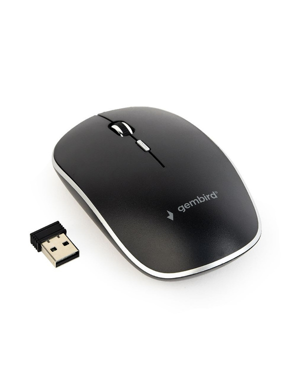 Gembird MUSW-4B-01 souris Bureau Ambidextre RF sans fil Optique 1600 DPI