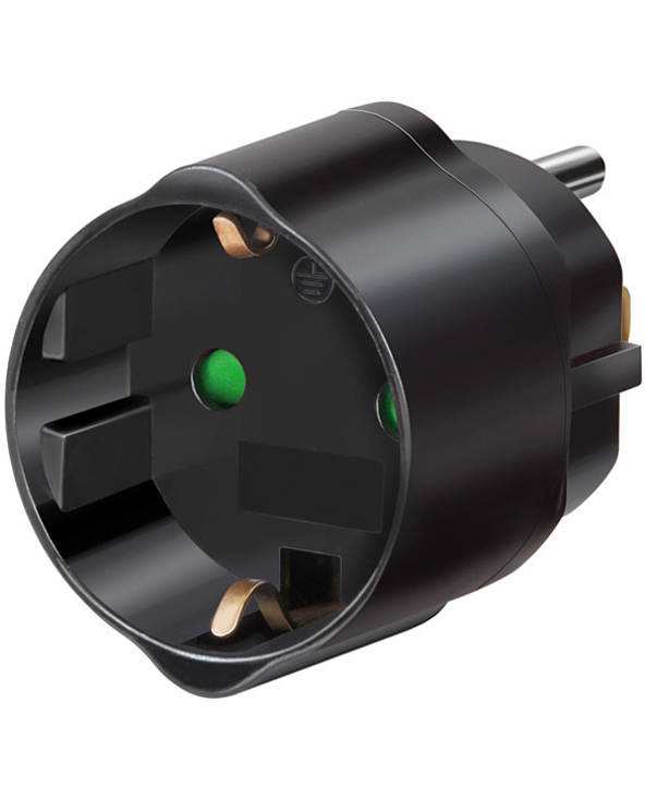 Brennenstuhl Travel Adapter adaptateur de puissance & onduleur Noir
