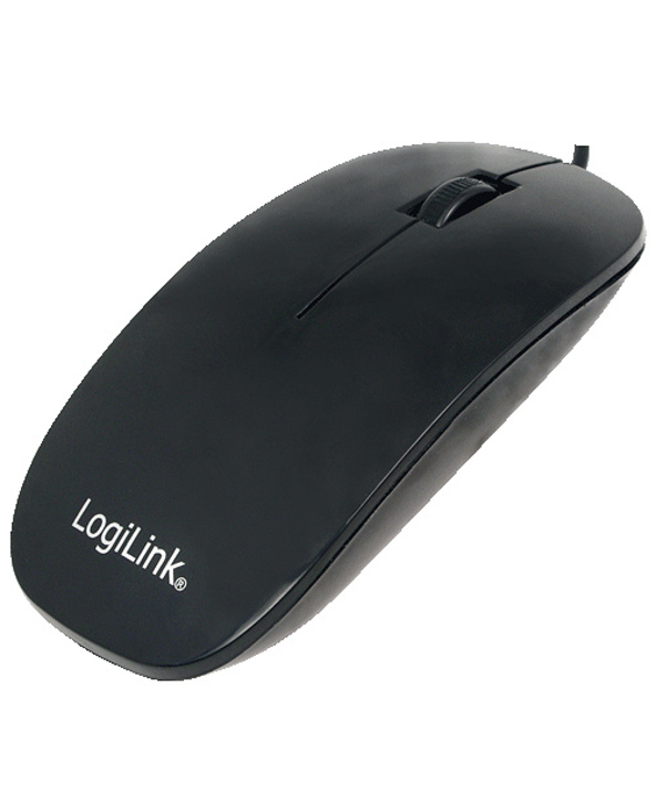 LogiLink ID0063 souris Bureau Ambidextre USB Type-A Optique 1000 DPI