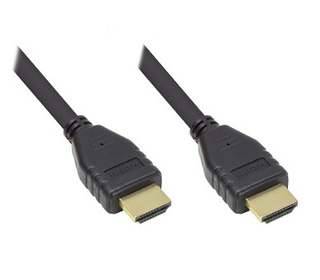 Alcasa GC-M0139 câble HDMI 3 m HDMI Type A (Standard) Noir