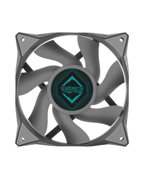 Iceberg Thermal IceGALE Boitier PC Ventilateur 12 cm Gris 1 pièce(s)