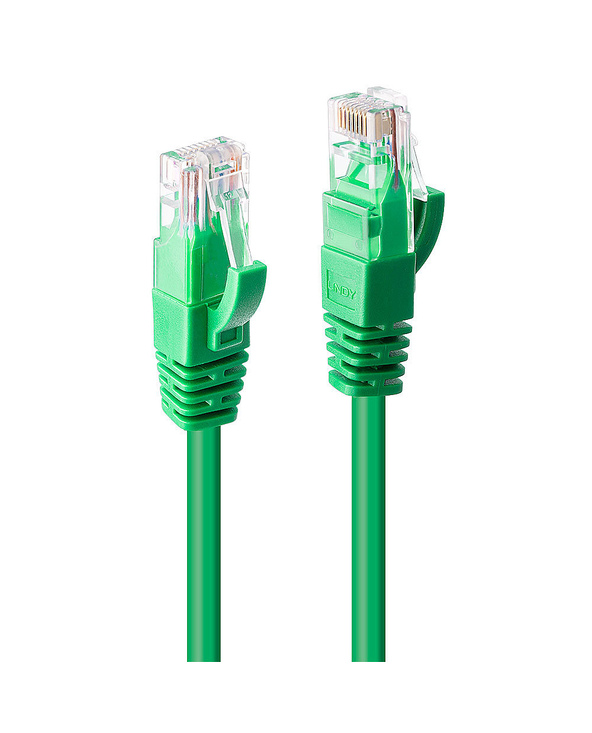 Lindy 48048 câble de réseau Vert 2 m Cat6 U/UTP (UTP)