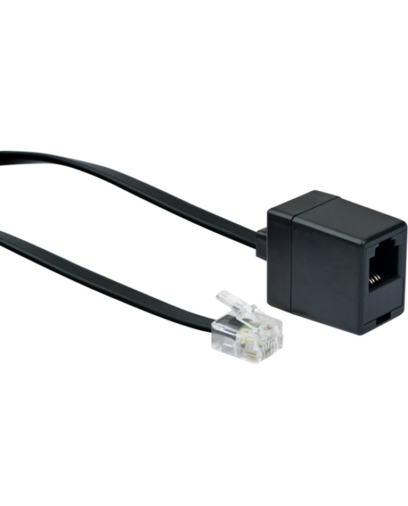 Schwaiger 10m RJ-11 - RJ-11 Noir