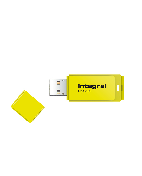 Integral 16GB USB3.0 DRIVE NEON YELLOW UP TO R-80 W-10 MBS lecteur USB flash 16 Go USB Type-A 3.2 Gen 1 (3.1 Gen 1) Jaune