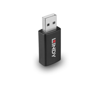 Lindy 71263 changeur de genre de câble USB Type A Noir