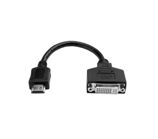 Tripp Lite P132-08N câble vidéo et adaptateur 0,2 m DVI-D HDMI Noir