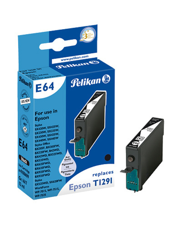 Pelikan E64 cartouche d'encre 1 pièce(s) Noir