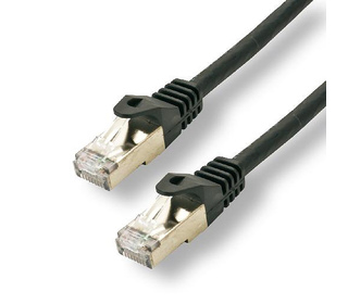 MCL FCC6ABMSHF-5M/N câble de réseau Noir Cat6a S/FTP (S-STP)