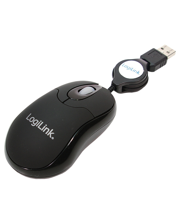 LogiLink ID0016 souris Bureau Ambidextre USB Type-A Optique 800 DPI