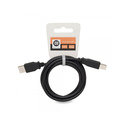 D2 Diffusion 2.0 A mâle/B mâle 1.80 m Accroche cavalier câble USB 1,8 m USB 2.0 USB A USB B Noir