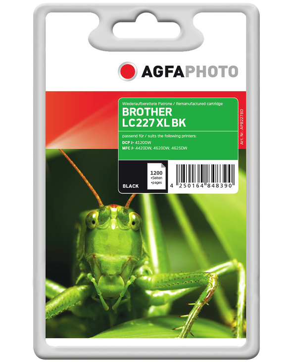 AgfaPhoto APB227BD cartouche d'encre Noir