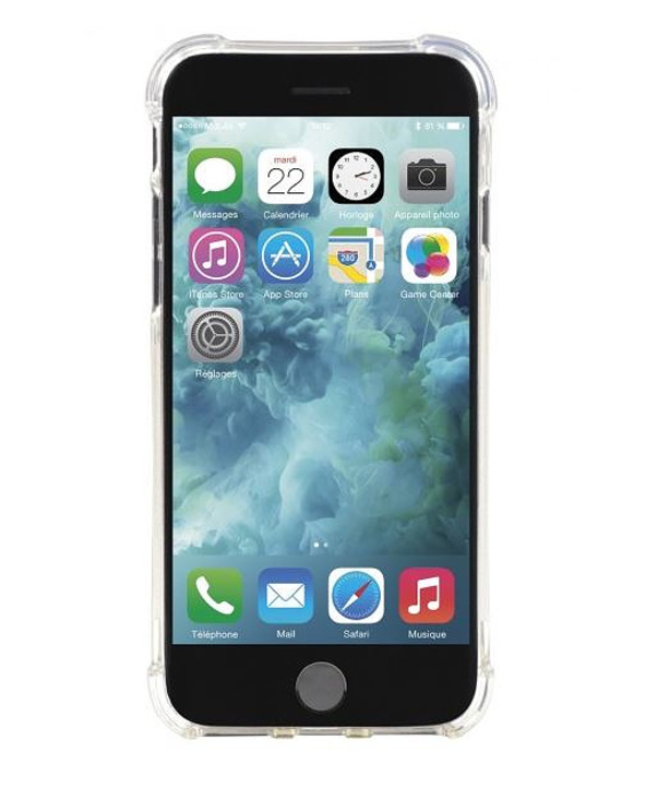 Mobilis 057005 coque de protection pour téléphones portables 11,9 cm (4.7") Housse Transparent