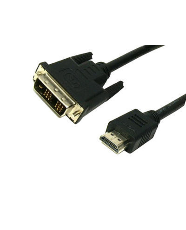 MediaRange MRCS118 câble vidéo et adaptateur 2 m HDMI DVI Noir