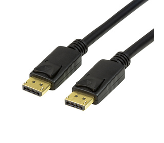 LogiLink CV0120 câble DisplayPort 2 m Noir