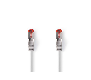 Nedis CCGP85221GY10 câble de réseau Gris 1 m Cat6 S/FTP (S-STP)