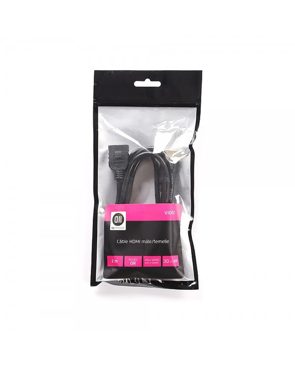 D2 Diffusion D2RALHDMI200SACH câble HDMI 2 m HDMI Type A (Standard) Noir