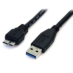 StarTech.com Câble USB 3.0 SuperSpeed 0,5 m - USB A vers USB Micro B Mâle / Mâle - 50 cm