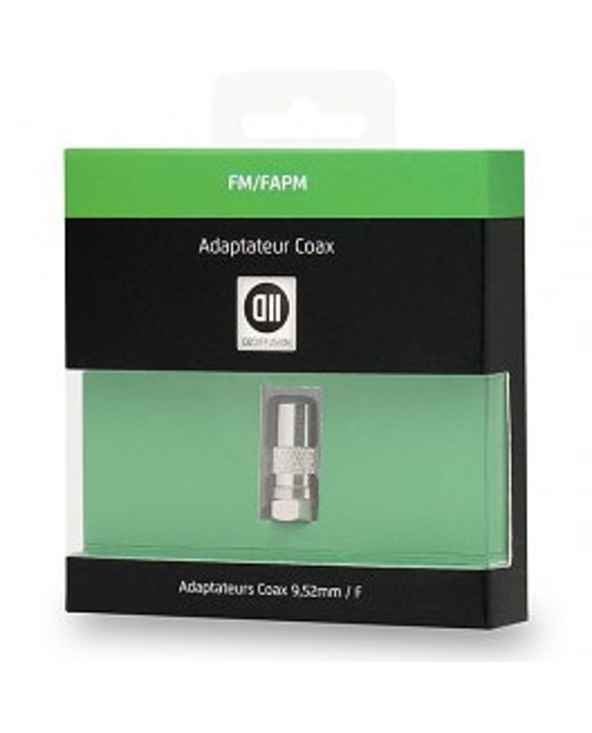 D2 Diffusion D2ADPCOAXFSATM changeur de genre de câble Satellite Coaxial Argent