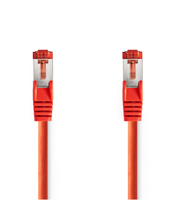 Nedis CCGL85221RD10 câble de réseau Rouge 1 m Cat6 S/FTP (S-STP)