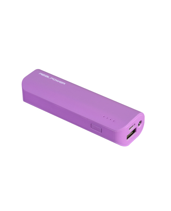 RealPower PB-2600 Lithium-Ion (Li-Ion) 2600 mAh Rose