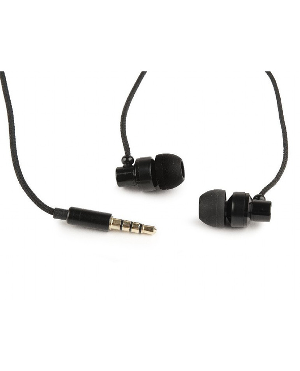 Gembird MHS-EP-CDG-B écouteur/casque Avec fil Ecouteurs Appels/Musique Noir