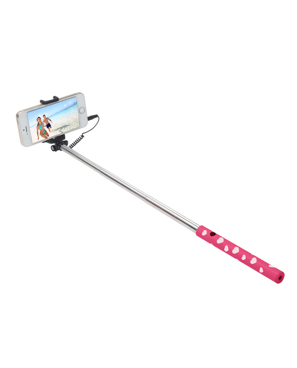 Ultron 173951 bâton support pour selfies Smartphone Rose, Argent, Blanc