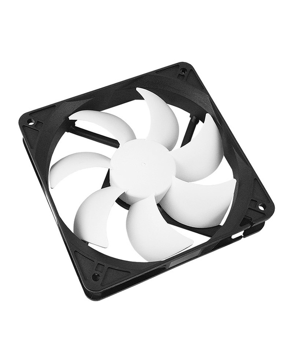 Cooltek Silent Fan 120 PWM Boitier PC Ventilateur 12 cm Noir, Blanc
