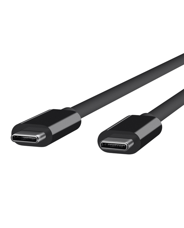 DLH CABLE USB-C (M) VERS USB-C (M) 1M NOIR 5A/100W MAX 10 GBIT/S