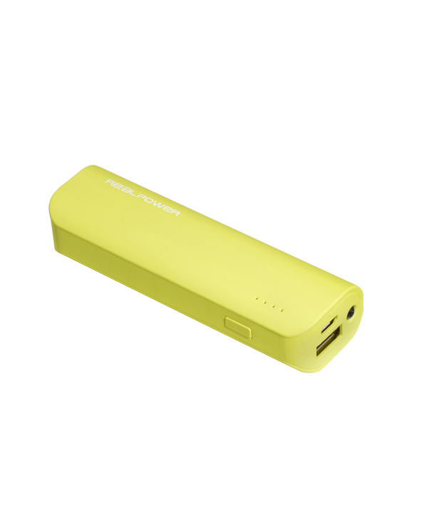 RealPower PB-2600 Lithium-Ion (Li-Ion) 2600 mAh Vert, Citron vert