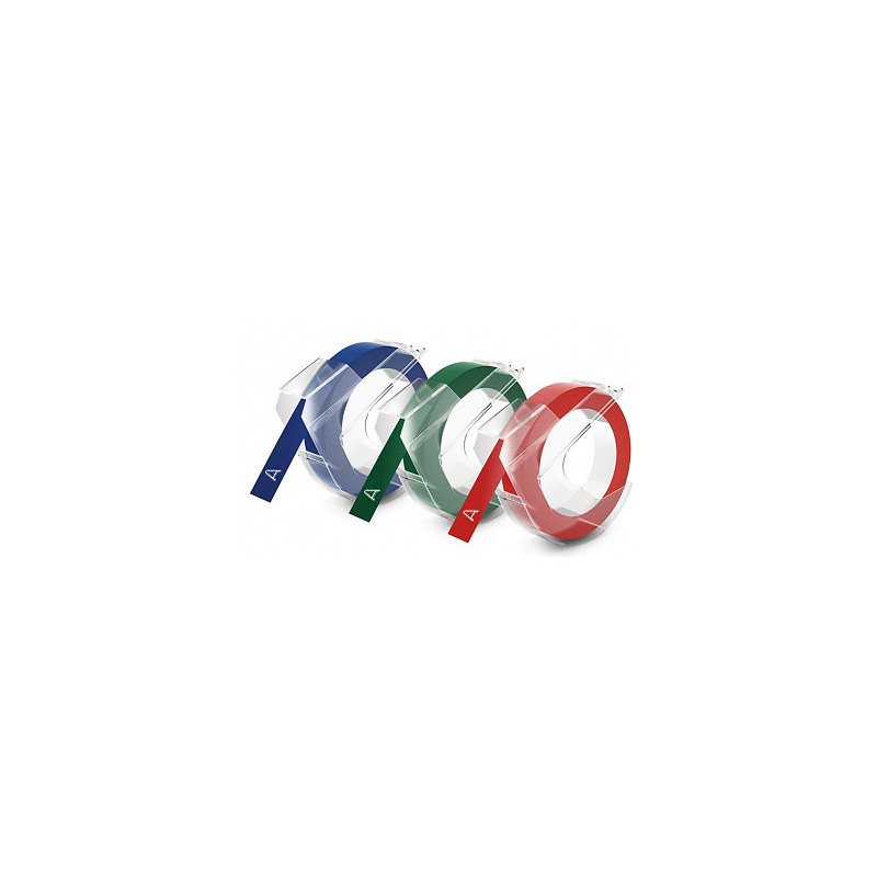 DYMO 3D label tapes ruban d'étiquette