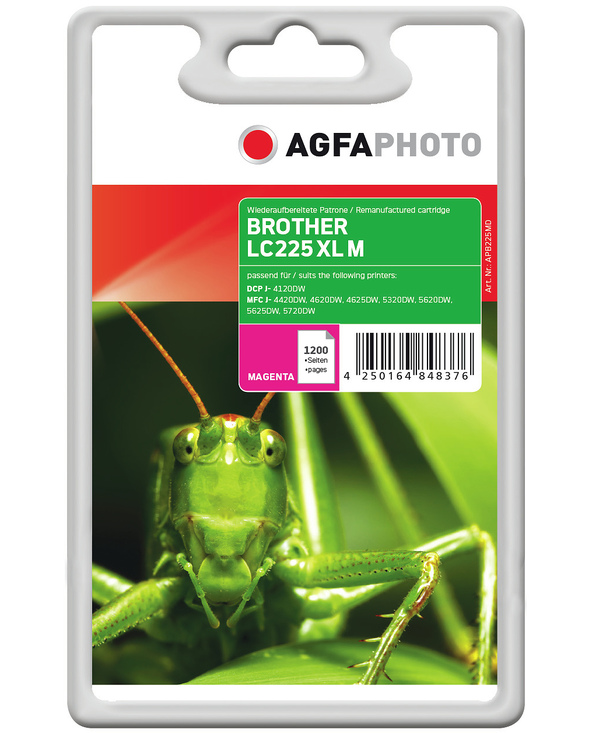AgfaPhoto APB225MD cartouche d'encre Magenta