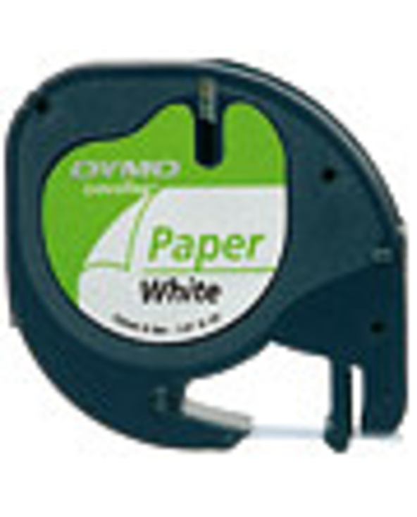 DYMO 12mm LetraTAG Paper tape ruban d'étiquette