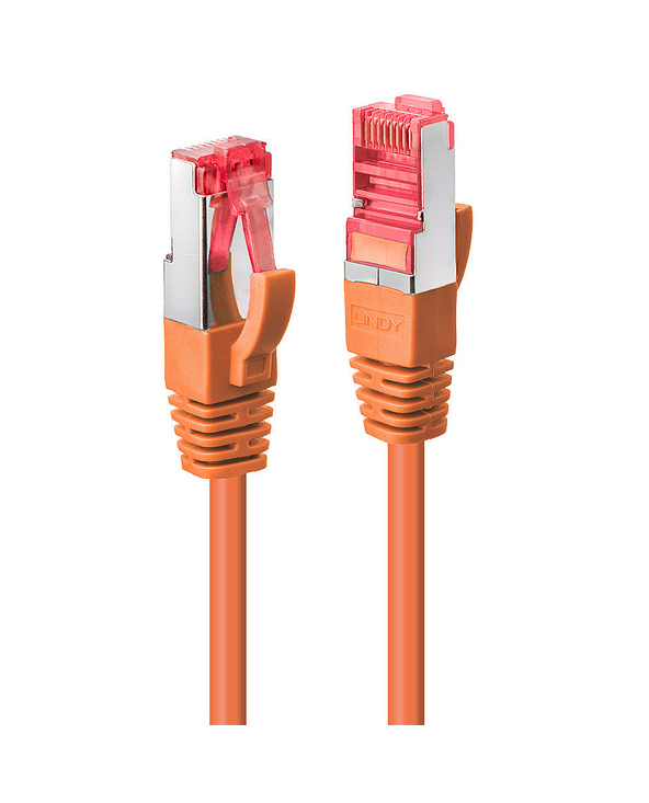 Lindy 47809 câble de réseau Orange 2 m Cat6 S/FTP (S-STP)