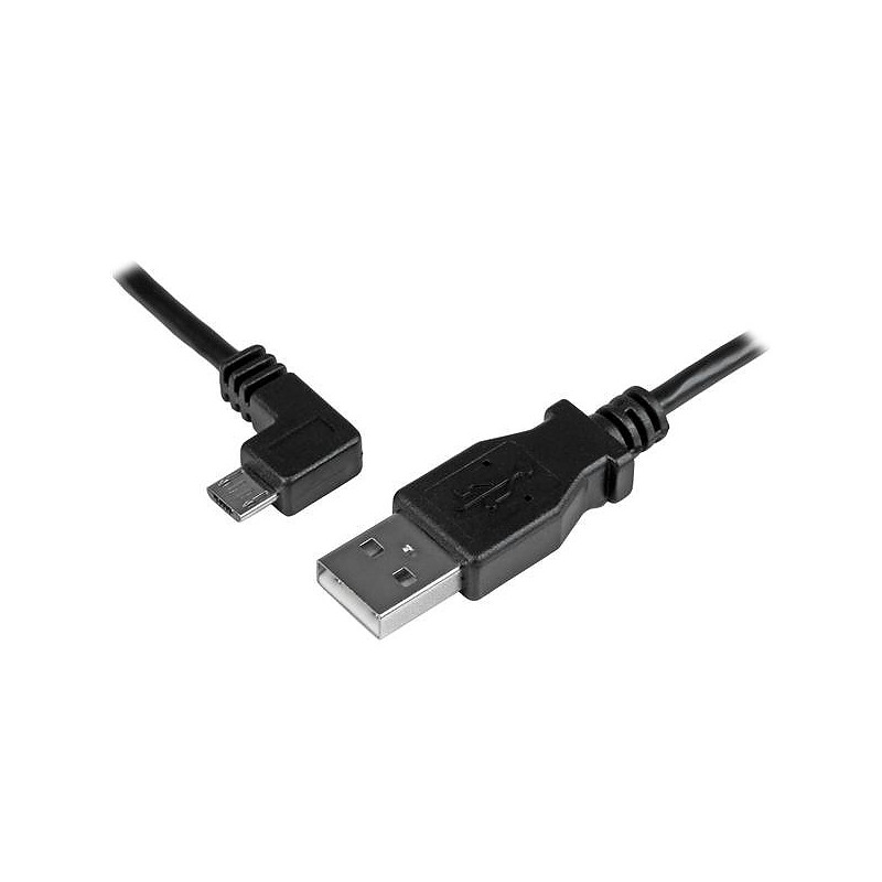 StarTech.com USBAUB2MLA câble USB 2 m USB 2.0 USB A Micro-USB B Noir