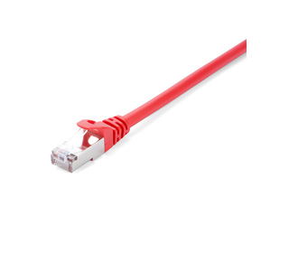 V7 Câble RJ45 Cat6 blindé (STP) RJ45 mâle vers RJ45 mâle, rouge 10m 32.8ft