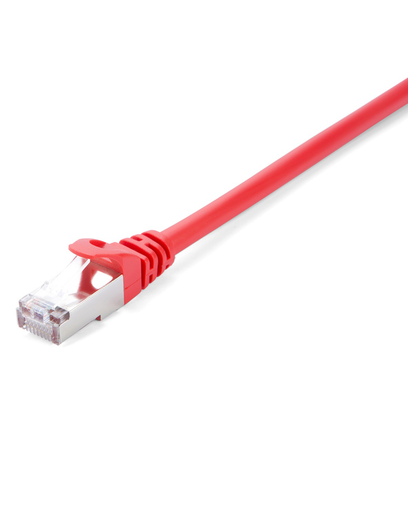 V7 Câble RJ45 Cat6 blindé (STP) RJ45 mâle vers RJ45 mâle, rouge 10m 32.8ft V7 Câble RJ45 Cat6 blindé (STP) RJ45 mâle vers RJ45 mâle, rouge 10m 32.8ft